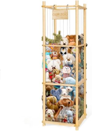 Wooden Plush Toy Storage Zoo, Stuff...