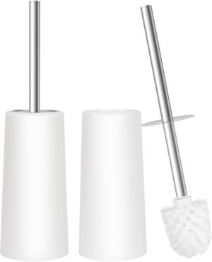 Topsky Toilet Brush with Holder, 2 ...