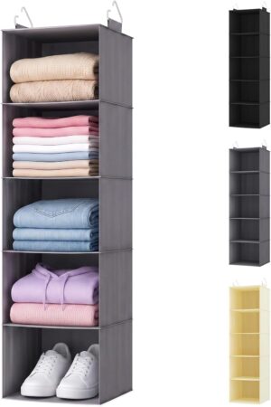 Lifewit Hanging Closet Organizer wi...