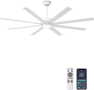 Ohniyou 72″ Large Ceiling Fan...