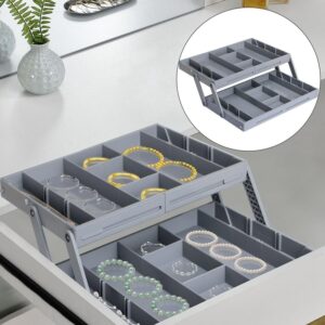 Multi-Level Smart Drawer Organizer,...