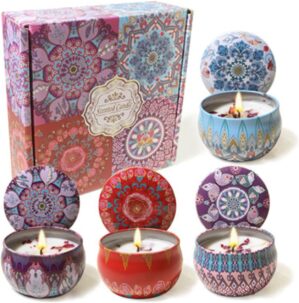 ANYUAN Scented Candle Gift Set, 4 P...