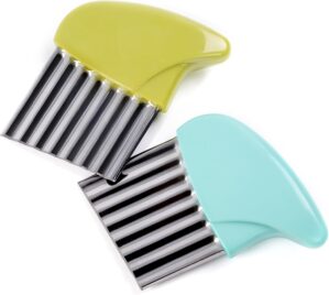 YelaJoy 2 PCS Crinkle Cutter, Stain...