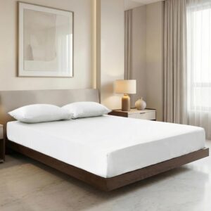 MASTER Bedding Cotton Fitted Sheet ...
