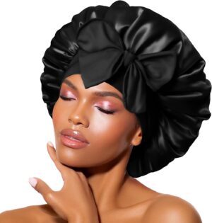 BONNET QUEEN Silk Bonnet for Sleepi...