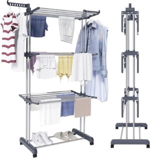 Taimi 3-Tier Foldable Clothes Dryin...