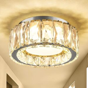 Modern dimmable LED luxury crystal ...