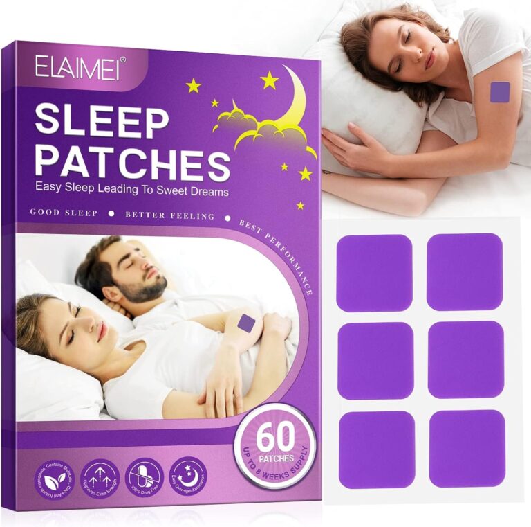 Sleep Patches,60 Pieces Deep Sleep Patches for Adults, Upgraded All Natural Deep Sleep Patches, Easy to Apply and Comfortable, Quick Acting Ingredients, Sleep Promoting Stickers for Men and Women