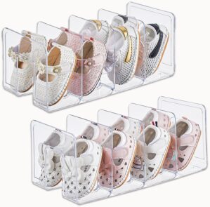 Clear Acrylic Kids Shoe Rack for Cl...