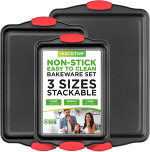 NutriChef 3-Piece Nonstick Kitchen ...