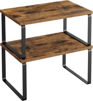SONGMICS Cabinet Organizer Shelf, S...