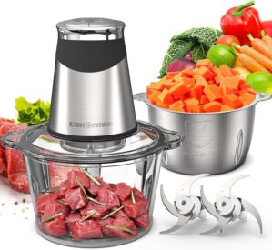 500W Electric Food Chopper, Dual 1....