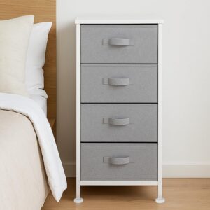 Amazon Basics Fabric 4-Drawer Stora...
