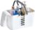 TRASSLE Portable Shower Caddy Basket,Plastic Organizer Storage Basket with Handle for College Dorm,Shower Shelf Organizer Basket,Bath Shower Caddy Bins Tote for Soap