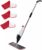 Spray Mop With 3 Reusable Microfiber Floor Cleaning Pad Set
