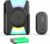 CallToU Wireless Doorbell with Battery Receiver, 1000ft Door bell for Home, Waterproof Portable for Alert Patient/Elderly/Senior with Vibrating Flashing Light, Smart Call Button System, 4 Modes