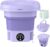 AMINAC Portable Washing Machine, 11L Capacity small washing machine and Dryer with 3 Modes Deep Cleaning, Upgraded Small Collapsible Laundry for Travel, Apartment, Home, Hotel and Camping