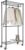 Amazon Basics Adjustable, Double Hanging Rod Garment Rolling Closet Organizer Rack, Black, 91.4 x 35.5 x 182.8 cm